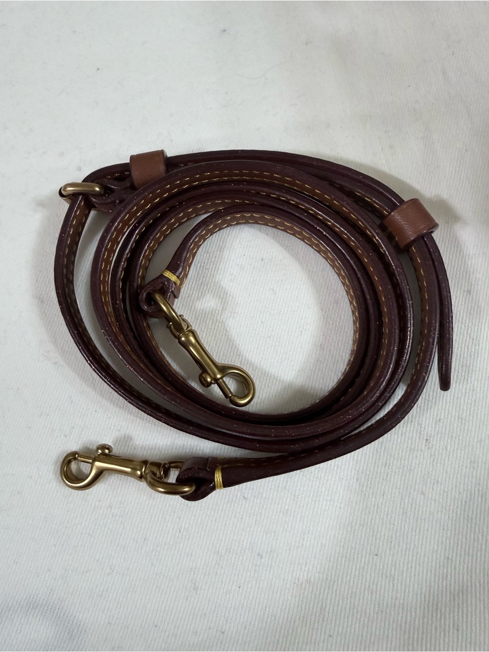 Coach 1941 dinky bow print brass/1941 saddle like new condition - Picture 12 of 12